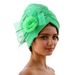 Muslim hat Space layer sticky flower watermelon hat Muslim bun hat African hat_viptrois.com