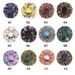 New European And American Printed Satin Sleeping Cap Adjustable Elastic Button Hair Cap Women's Postpartum Cap Factory Direct Sales_viptrois.com