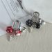 Ins Exquisite Retro Black Lucky Dice String Keychain Fashion Bag Pendant Student School Bag Pendant_viptrois.com