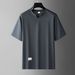Men's Clothing Summer Light Luxury All Match Short Sleeved Breathable Fashion Short Sleeved T Shirt Casual Top_viptrois.com