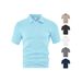 European And American Cross-Border Summer Thin Loose Breathable Casual Solid Color Jacquard Fabric Turn-Down Collar_viptrois.com