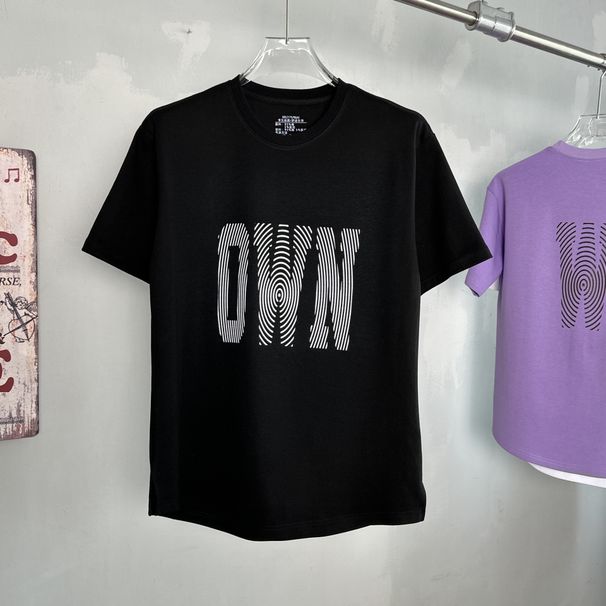 Youth, Leisure, Fashion, Comfortable Trendy High Street Pi Shuai Pure Cotton Breathable Men's and Women's Same T-shirt_viptrois.com