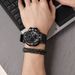Fashion Men's Couple Female Student Watch Multi Function Luminous Sports Fashion Waterproof Alarm Clock LED Electronic Watch_viptrois.com