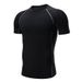 Men's Clothing Men's T Shirt Clothing Sports Tights Gym Training Compression Clothes Basketball Quick Drying Running Short Sleeves_viptrois.com