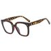 Square Hollow-Out Blue Light Blocking Glasses Rivet Frame For Women/Men Fashion Photoshoot Eyewear_viptrois.com