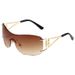 Y2K Retro Sunglasses - Frameless Slim Design With Full UV Protection For Street Style_viptrois.com