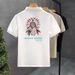 Men's Trendy Short Sleeve Polo Shirt Summer Thin Printed T-Shirt Youthful Fashion Casual Turn Down Design Top For Men_viptrois.com