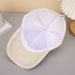 Korean Spring Autumn Sunshade Baseball for Male and Female Students Outdoor Cycling Light Plate Sports Solid Color Duck_viptrois.com