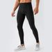 Men's Clothing Yoga Wear Tight Nude Yoga Pants Breathable High Elastic Quick Drying Running Sports Pants_viptrois.com