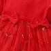 Kids' Clothing Infants And Children's Ribbed Tops And Mesh Dresses_viptrois.com