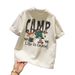 Men's Heavyweight Graphic T-Shirt - Oversized Fit, Streetwear Style With Urban Print For Summer Breathable Summer Weight_viptrois.com