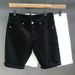 Men's Clothing Summer Thin Korean Style Trendy Slim Shorts Trendy Brand Color Shorts_viptrois.com