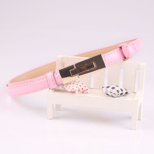 all-match patent leather women’s adjustable buckle belt candy color sweet fashionable women’s belt_viptrois.com
