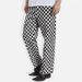 Men's Clothing Four Seasons Kitchen Chef Work Pants Hotel Restaurant Work Pants Full Elastic Pants_viptrois.com