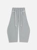 Popular Hot-selling European And American New Elastic Waist Wide-leg Pants Casual Pants Trousers Summer Lazy Wind Home Pants_viptrois.com
