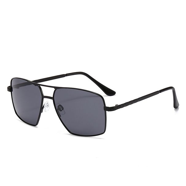 2023 Summer New Polarized Fishing Sunshade Sun Protection Black Metal Glasses Men's Sunglasses Factory_viptrois.com