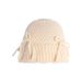 Korean Version Cute Bow Tie Needle Fisherman For Children, Versatile Ins, Sweet Atmosphere, Small Face, Knitted Yarn_viptrois.com