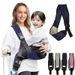 Baby Carrier Baby Sling Wrap Soft Wrap Sling for Newborns Baby Carrier Scarf Toddler Boys Girls Sling Wrap Suspenders Adjustable_viptrois.com