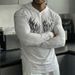 Men's Performance Hooded Long Sleeve Shirt - Moisture-Wicking, Breathable & Stylish For Running, Gym & Outdoor Activities_viptrois.com