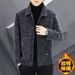 High-end Coat For Men 2023 New Style Turn-down Collar Casual Jacket Autumn Winter Business Woolen Top With Fleece Lining_viptrois.com