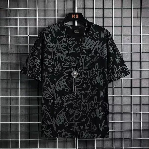 Men's Summer Short-Sleeve T-Shirt – Ice Silk Breathable Camo Print Tee (M-5XL)_viptrois.com