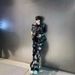 Men's Clothing Denim Niche Suit Design Shoulder Pad Vest Jacket Loose Straight Jeans Two_viptrois.com