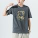 Short Summer Pure Cotton Brand Loose Half Sleeved Clothes Trendy Men's T-shirt_viptrois.com