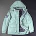 Men's Clothing couple cotton liner jacket solid color workwear coat windproof water multi-functional cold-resistant mountaineering suit_viptrois.com