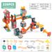 Mother & Kids Building Blocks Marble Run Toy Set - STEM Educational Construction Kit For Kids With Colorful Tracks & Rolling Balls (49PCS/76PCS/98PCS)_viptrois.com