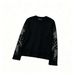 Men's And Women's INS Personalized Letter Print Sweatshirts Pullover T Shirts Street Trend Autumn Trousers Retro_viptrois.com