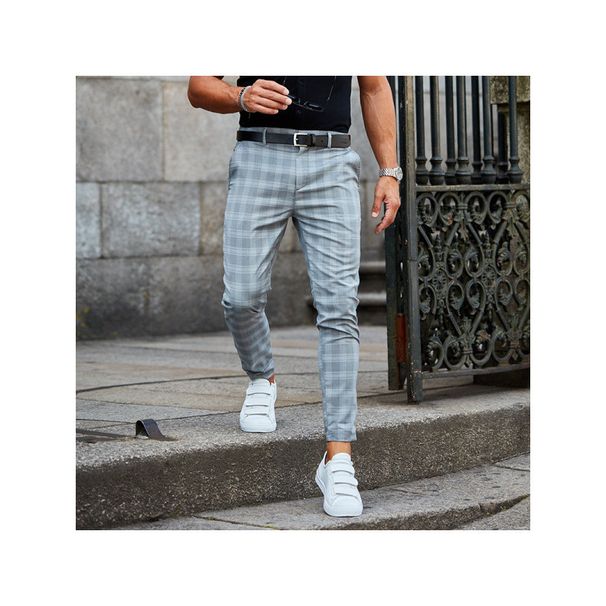 Men's Lightweight Casual Trousers | Relaxed Fit Multi-Pocket Cargo Pants With Moisture-Wicking Fabric_viptrois.com