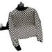 High Neck Sweater, Internet Famous Trendy Brand Slim Fit Checkered Jacquard Thread Jacket, Men's Autumn And Winter New_viptrois.com