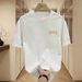 Men's Fashion Trendy Cool All Match Round Neck Short Sleeved T Shirt Top Loose Tiger Foreign Style Cross Border_viptrois.com