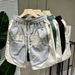 Men's Clothing Summer New Shorts Versatile Casual Pants Embroidered Workwear Simple Shorts Men's Shorts Beach Pants_viptrois.com