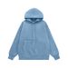 Loom Selected By Jiezhan|350G Fleece-Lined Solid Color Hooded Sweatshirt Autumn Winter New Loose Trendy Brand Men's Pullover_viptrois.com