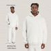 Pure Pure KITE Autumn Winter Men's Hoodie Jacket Loose Fit Fleece American Style Trendy Brand 350g Hooded Sweatshirt Men_viptrois.com