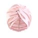 European And American Popular Silk Double Layer Sleeping Cap Cross Twist Cap Shower Cap Makeup Beauty Washing Cap One Piece Dropshipping_viptrois.com