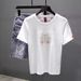 Men's Clothing Trendy Solid Color Printed Short Sleeved Young Men's Round Neck Half Sleeved Versatile T Shirt_viptrois.com