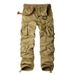 Men's Cotton Camouflage Cargo Pants Straight Leg Loose Casual Pants Wear Wear Wear Pants Men_viptrois.com