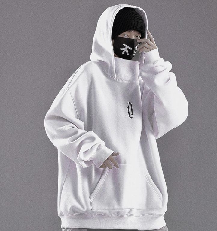 AU-Y Euopean Ameican Reto Hooded Tutleneck Sweatshit Men, Loose Fit High Steet Hip Hop Jacket Fo Autumn And_viptrois.com