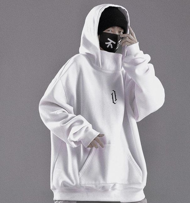 AU-Y Euopean Ameican Reto Hooded Tutleneck Sweatshit Men, Loose Fit High Steet Hip Hop Jacket Fo Autumn And_viptrois.com
