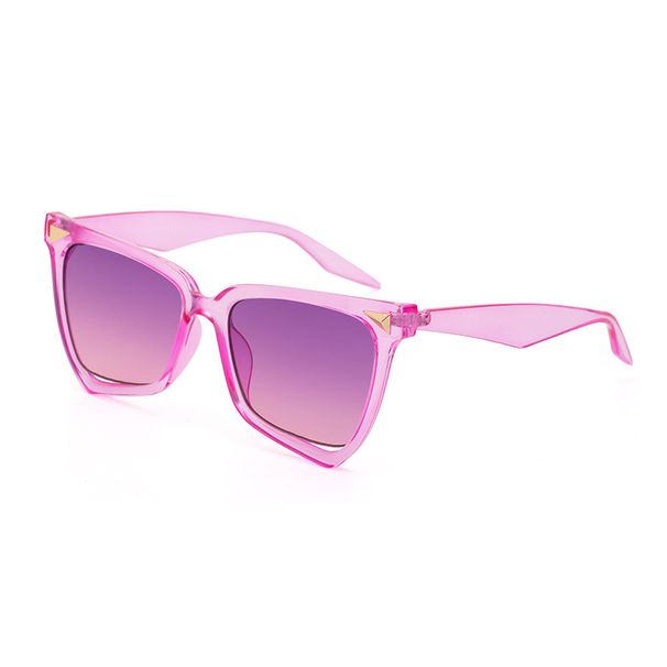 Irregular Sunglasses For Women Fashion Cat Eye Large Frame Sunglasses For Women Sunglasses_viptrois.com