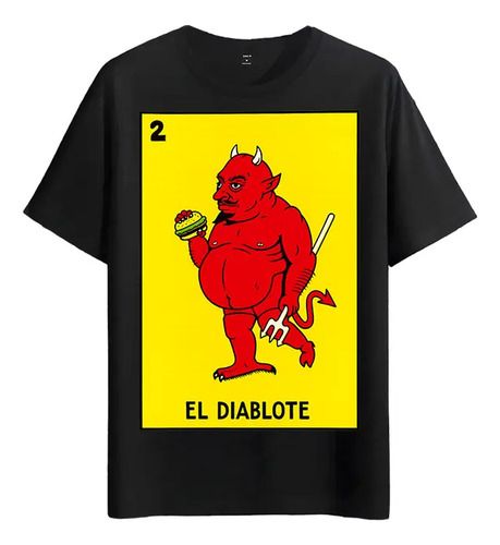 T-shirt Muscle 2026 Freaks Diablito Loteria Style El Diablo_viptrois.com