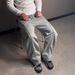 Men's Clothing Heavy Craftsmanship Design Striped Design Unisex Striped Simple Straight Casual Pants_viptrois.com