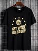 Get Woke Go Broke Funny Beer T Shirt Soft Designer Clothes Comfortable Top For Everyday Wear Versatile Graphic Homme Stylish Casual Unisex Summer_viptrois.com