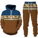 New Sweater Men's Street Sports Fashion Trend Hoodie Suit_viptrois.com