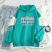 American Style Color Block Sweatshirt For Men, Loose Fit, Niche Brand MANANA, Pullover Outerwear, Cool And Handsome Top_viptrois.com