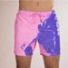 Swim Beach For Men Plus Size Temperature-Sensitive Color-Changing Shorts_viptrois.com