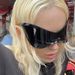 Oversized Mask Sunglasses Future Technology Sense Punk Style Men And Women Sunglasses Hip Hop Frameless Windproof Batch_viptrois.com