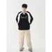 Vintage Streetwear Hoodie Unisex Oversized Long Sleeve Pullover With Contrast Panels – Casual Loungewear For Men & Women_viptrois.com